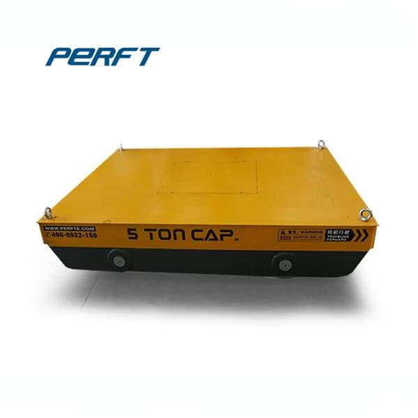 material transfer cart with flat tread steel wheels 1-500t